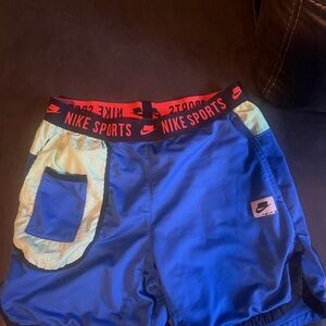 Nike Sports Blue Athletic Shorts